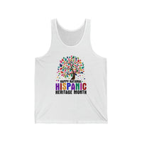 "Hispanic Month" Unisex Jersey Tank