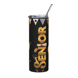 "Senior's Year" Stainless Steel Tumbler - 20oz Senior Celebration Design