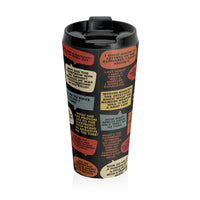 "Dad Jokes" Stainless Steel Travel Mug