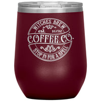 "Witches Brew" 12oz Wine Insulated Tumbler