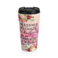 "She Is" Stainless Steel Travel Mug