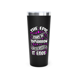 "Epic Story" Copper Vacuum Insulated Tumbler, 22oz