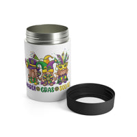 "Mardi Gras Squad" Can Holder