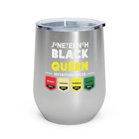 "Black Queen" 12oz Insulated Wine Tumbler