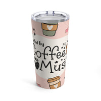 "Coffee and Music" Tumbler 20oz