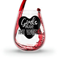 "Rule" Stemless Wine Glass, 11.75oz
