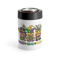 "Mardi Gras Squad" Can Holder