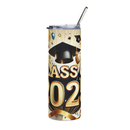 "Class of 2025" Stainless Steel Tumbler - Class of 2025 - 20oz