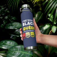 "Black Queen" Copper Vacuum Insulated Bottle, 22oz