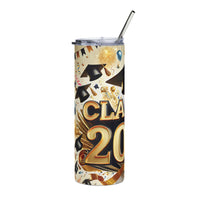 "Class of 2025" Stainless Steel Tumbler - Class of 2025 - 20oz