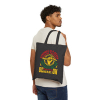 "Juneteenth Celebration" Cotton Canvas Tote Bag