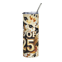"Class of 2025" Stainless Steel Tumbler - Class of 2025 - 20oz