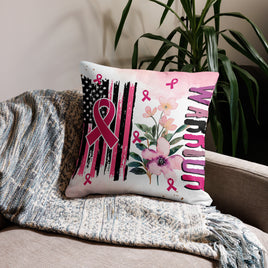 " Breast Cancer" Premium Pillow