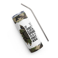 "Army Mom" Stainless steel tumbler