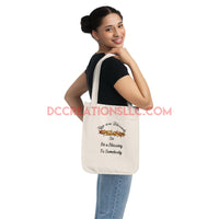 "U R Blessed" Organic Canvas Tote Bag