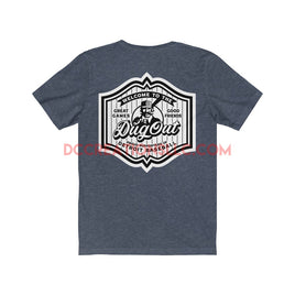 "Detroit Dug Out" Short Sleeve Tee.