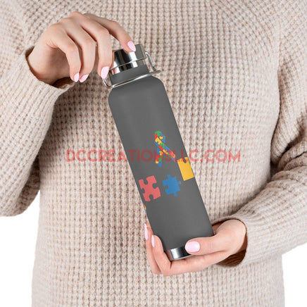 "Autism Awareness" 22oz Vacuum Insulated Bottle.