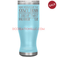 "Crazy Train" 20oz. BOHO Tumblers.