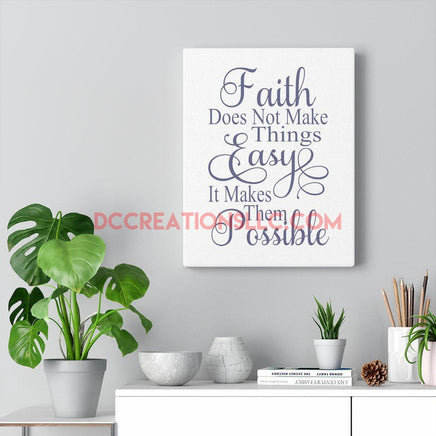 "Faith" Canvas.