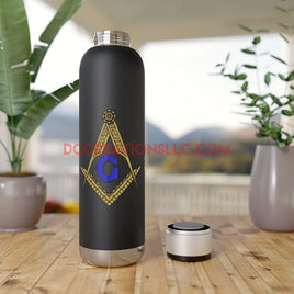 "33rd" Soundwave Copper Vacuum Audio Bottle 22oz.