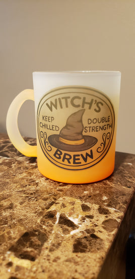 "Witch's Brew" Glass Mug