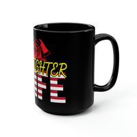 "FF Wifey" Black Mug, 15oz