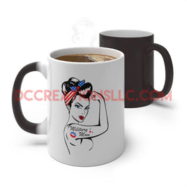 "Strong Military Mom" Color Changing Mug.