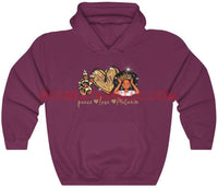 "Peace Love Melanin" Hoodie.