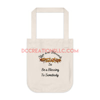 "U R Blessed" Organic Canvas Tote Bag