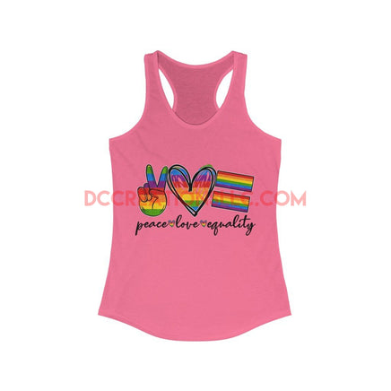 "Equality" Racerback Tank.