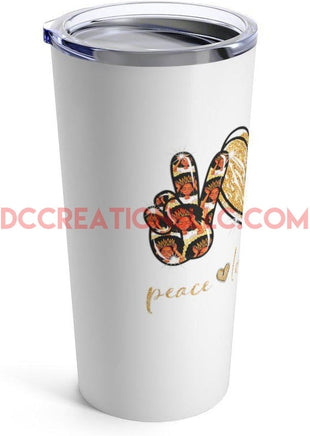 "Peace Love Melanin" Tumbler.