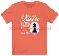 "Black Queen & Chess" Women T-shirt.