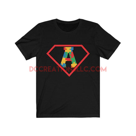 "SUPER" Autism Hero Short Sleeve T-shirt.