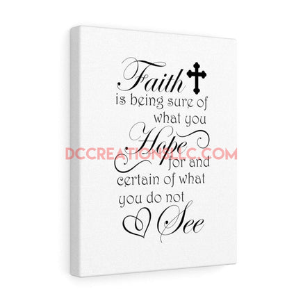 "Faith Is Hope" Canvas.