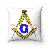 "Masonic" Square Pillow.