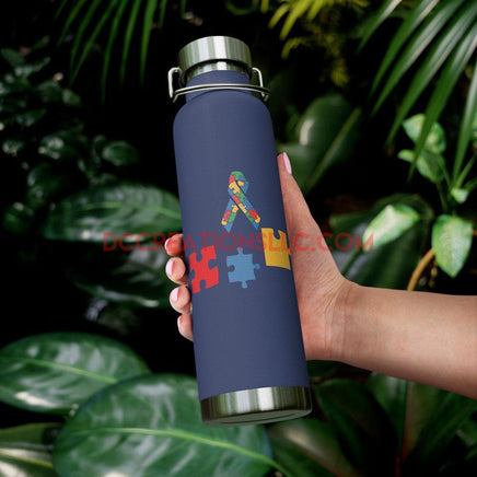 "Autism Awareness" 22oz Vacuum Insulated Bottle.