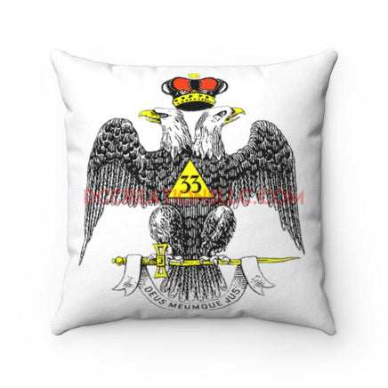 "A.A.S.R" Square Pillow.
