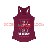 Women's Memorial Day Racerback Tank.