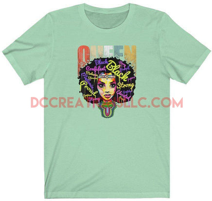 "Queen" T-shirt.