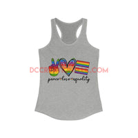 "Equality" Racerback Tank.