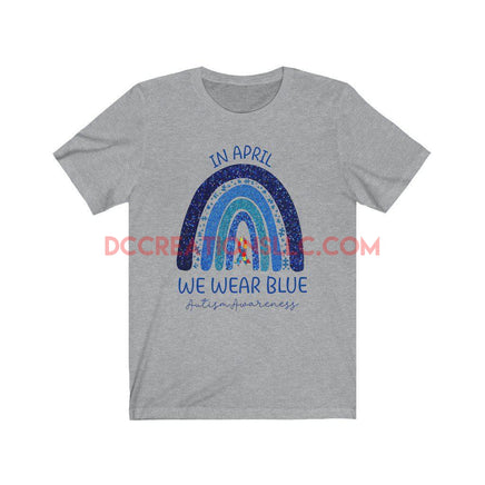 "WE Wear Blue" Short Sleeve T-shirt.