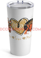 "Peace Love Melanin" Tumbler.