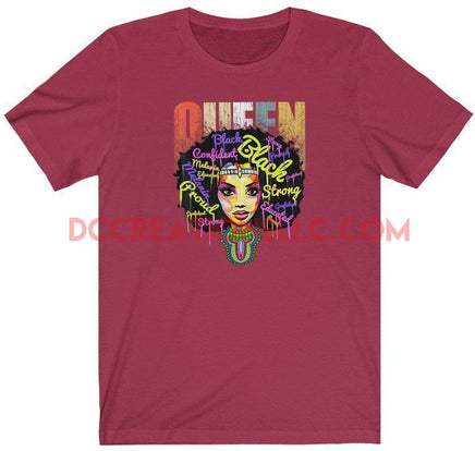 "Queen" T-shirt.