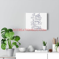 "Faith" Canvas.