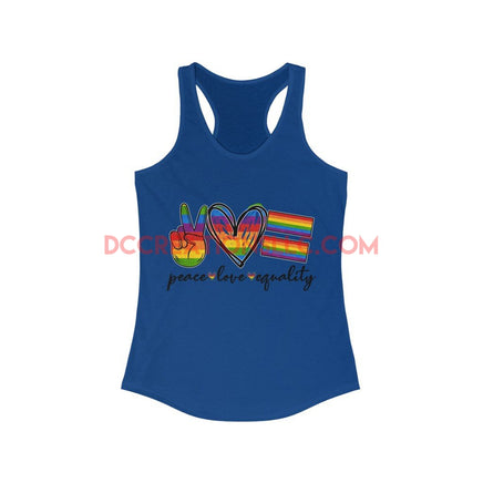 "Equality" Racerback Tank.