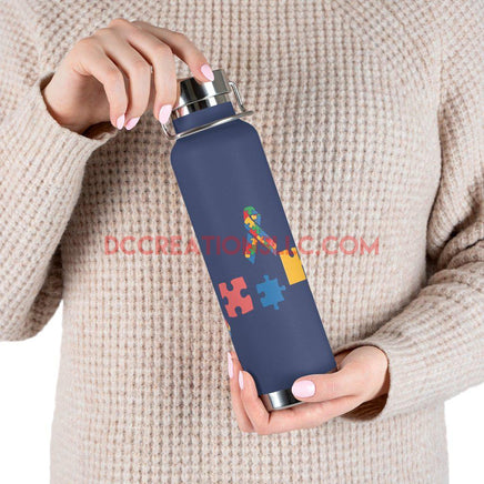 "Autism Awareness" 22oz Vacuum Insulated Bottle.