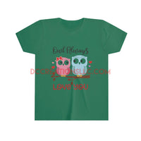 "Owl Love" Youth Short Sleeve Tee.