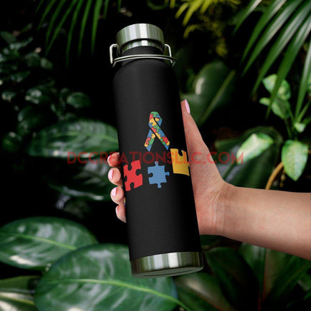 "Autism Awareness" 22oz Vacuum Insulated Bottle.