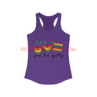 "Equality" Racerback Tank.