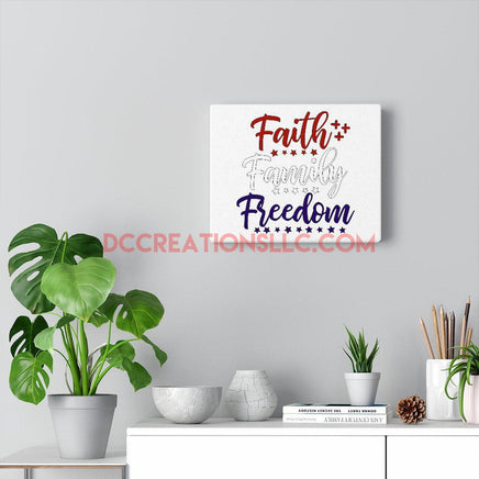 "Three Fs" Canvas.